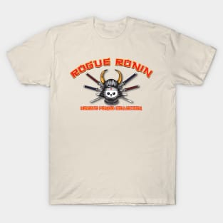 Rogue Ronin with Swords Karate Panda T-Shirt